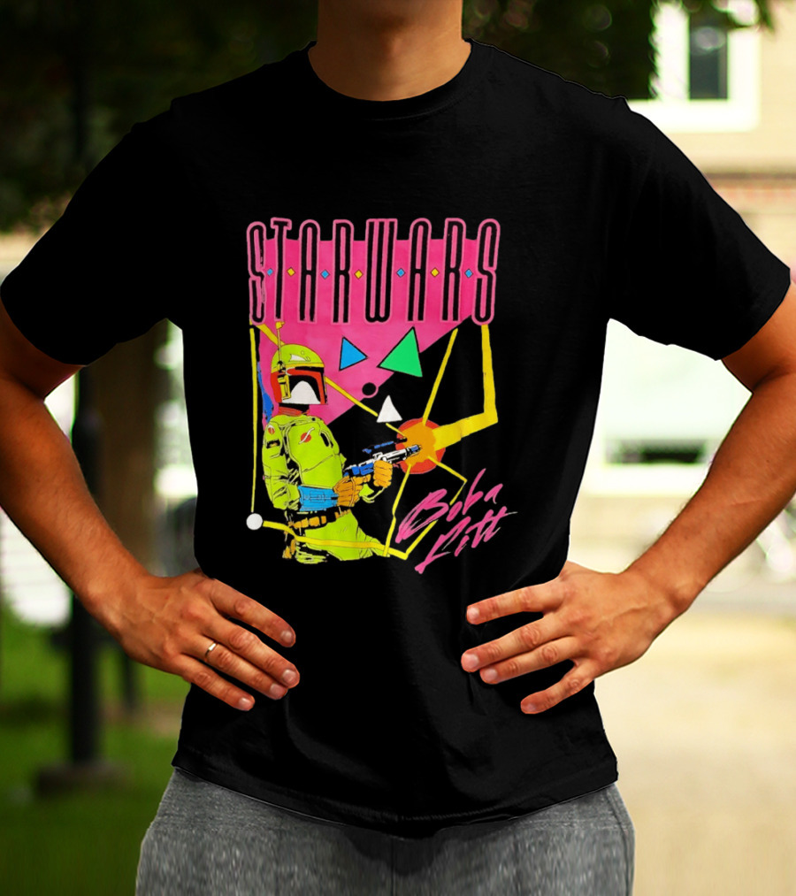 Star Wars Boba Fett Neon T-Shirt