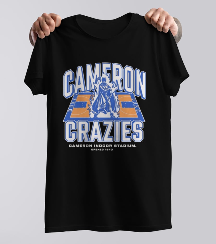 Cameron Crazies Duke Blue Devils Cameron Indoor Stadium Opened 1940 T-Shirt