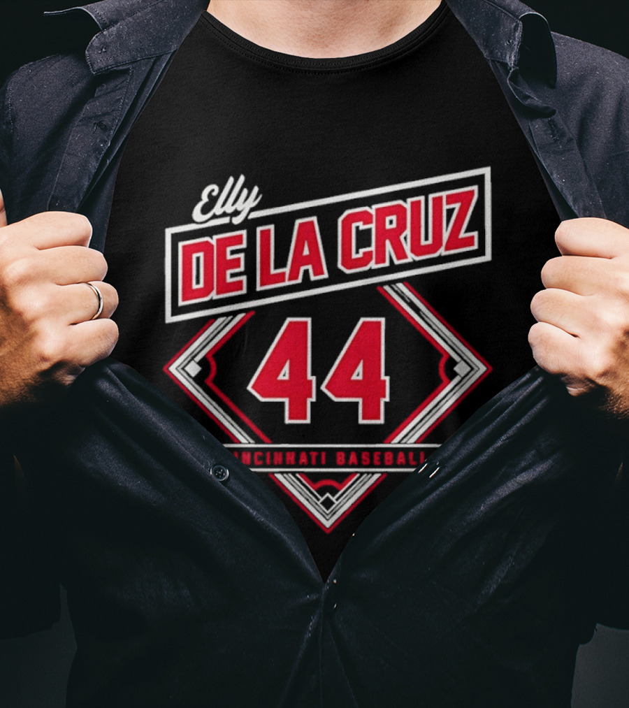 Elly De La Cruz 44 Cincinnati Baseball Reds T-Shirt