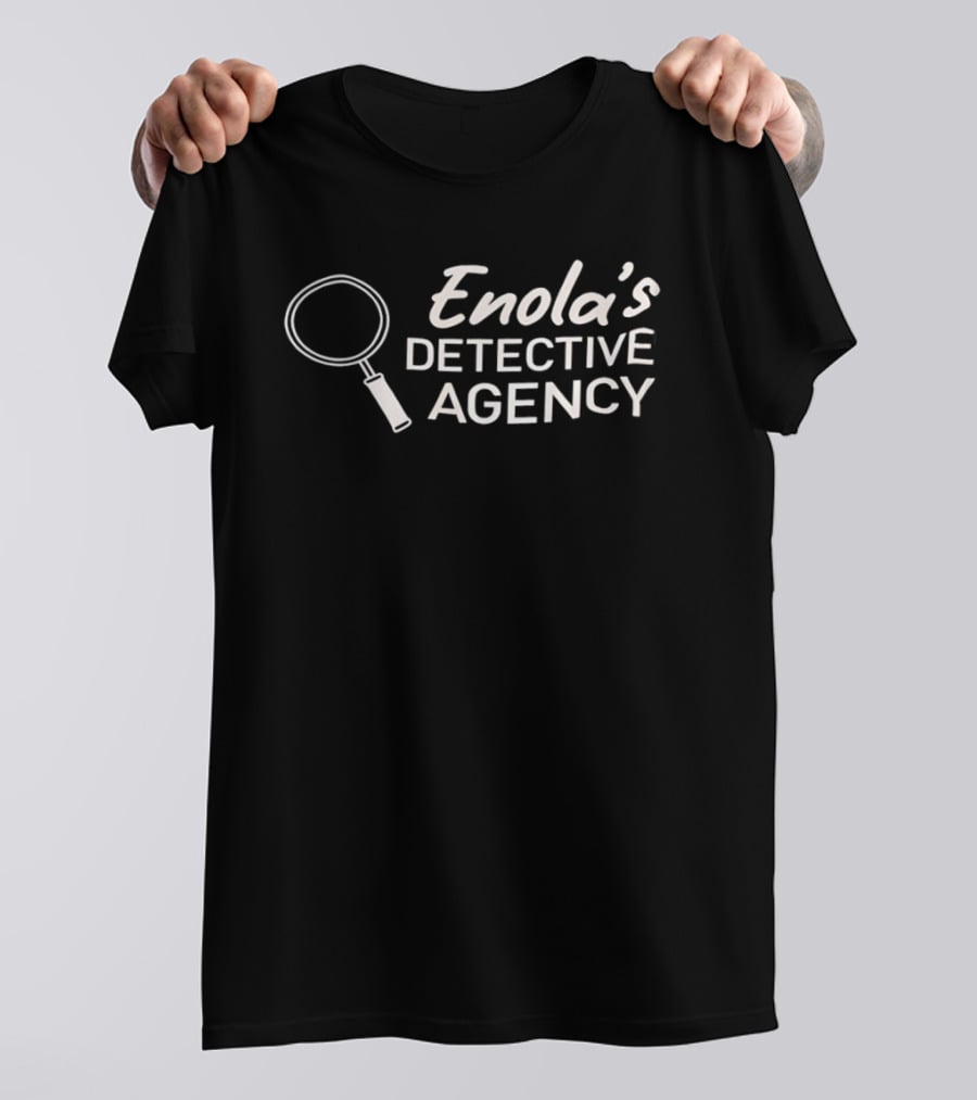 Enola's Detective Agency Magnifying Glass T-Shirt