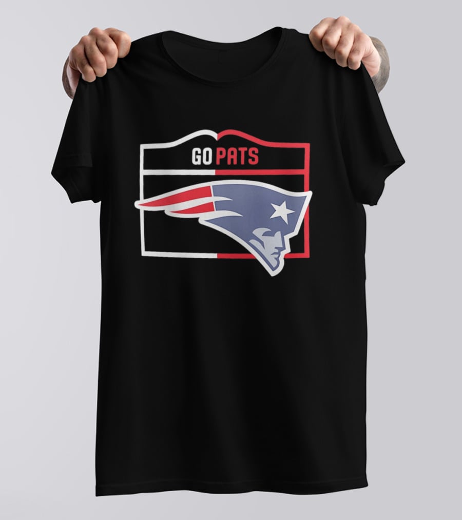 New England Patriots Go Pats Team Spirit T-Shirt