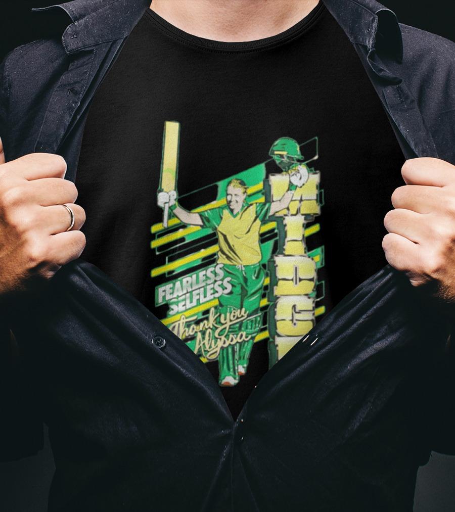 Fearless Selfless Thank You Alyssa Cricket Midge T-Shirt