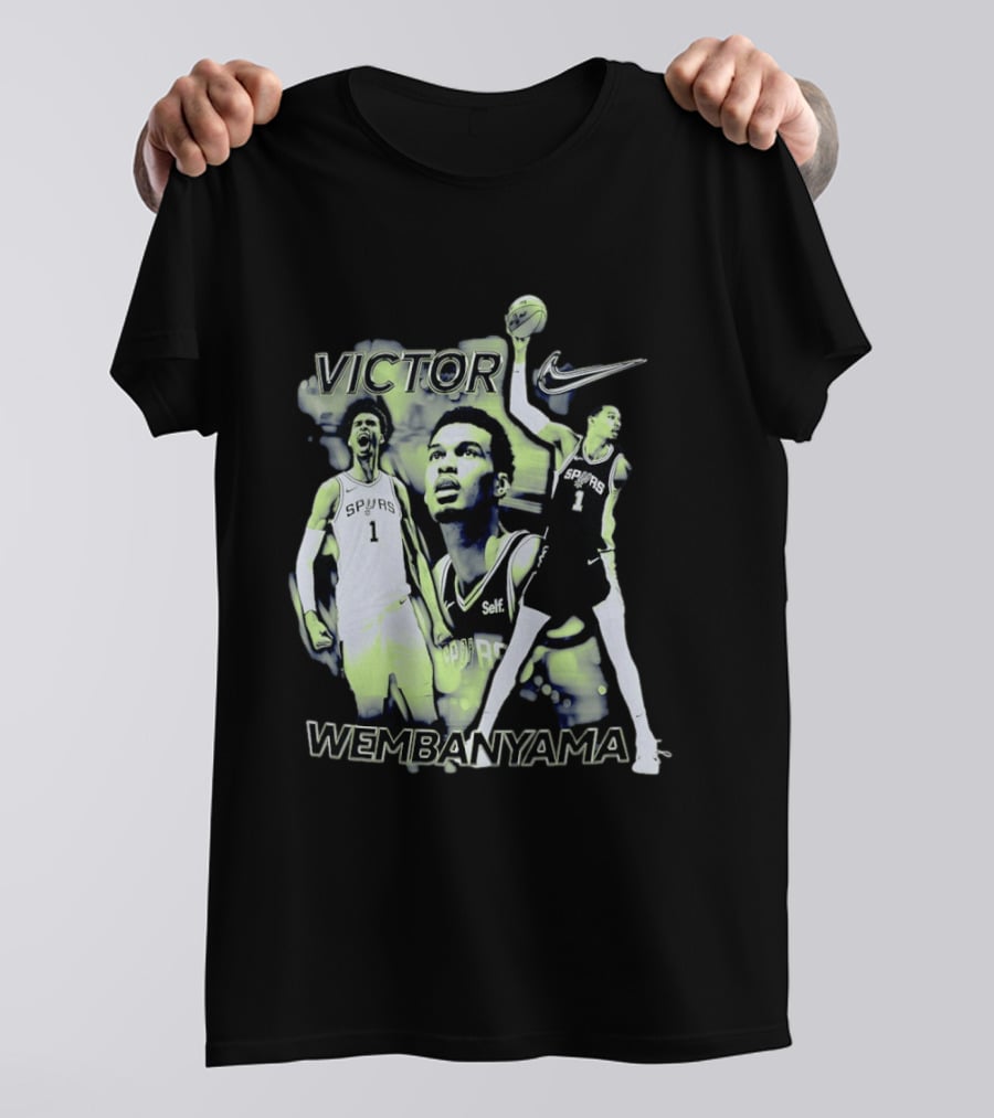 Victor Wembanyama San Antonio Spurs Nike Basketball T-Shirt