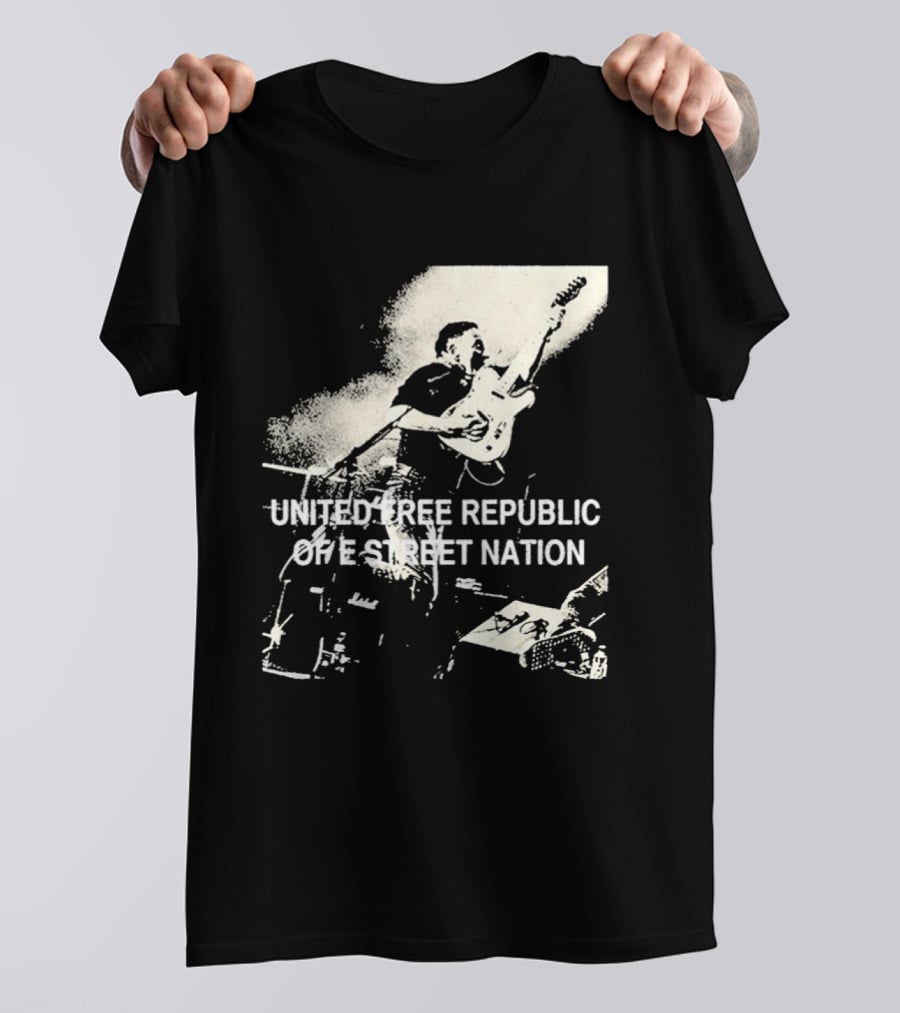 Bruce Springsteen 2026 Land Of Hope And Dreams American Tour United Free Republic One Street Nation T-Shirt