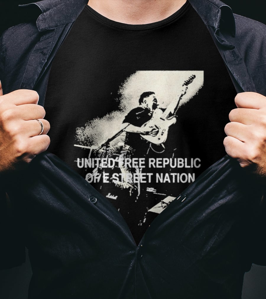 Bruce Springsteen 2026 Land Of Hope And Dreams American Tour United Free Republic One Street Nation T-Shirt