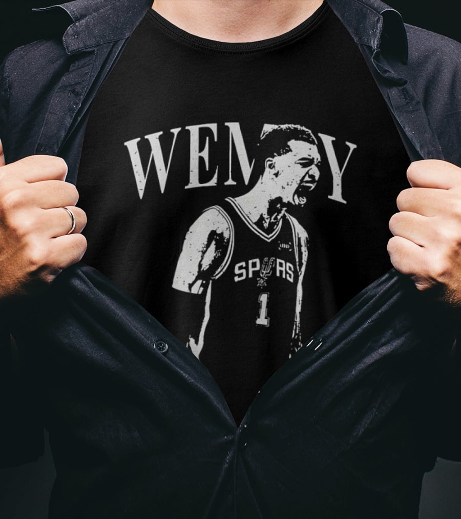 Victor Wembanyama Spurs Wemby San Antonio Basketball MVP T-Shirt