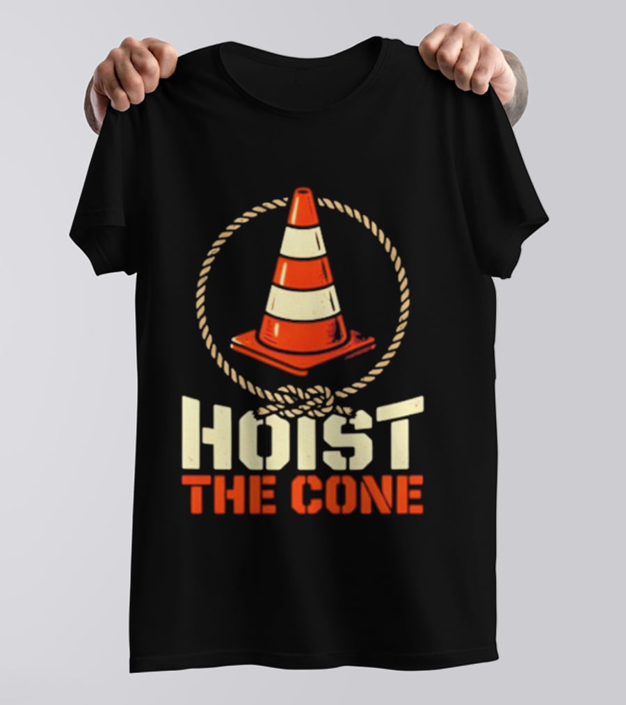 Pittsburgh Pirates Hoist The Cone Rope Traffic Cone T-Shirt