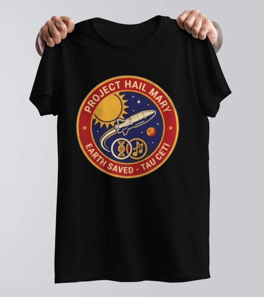 Project Hail Mary Earth Saved Tau Ceti T-Shirt