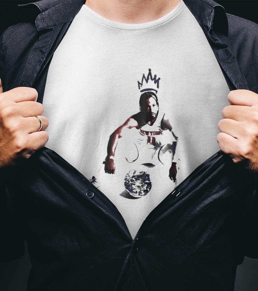 Jalen Brunson Crowned New York Knicks Basketball Player T-Shirt