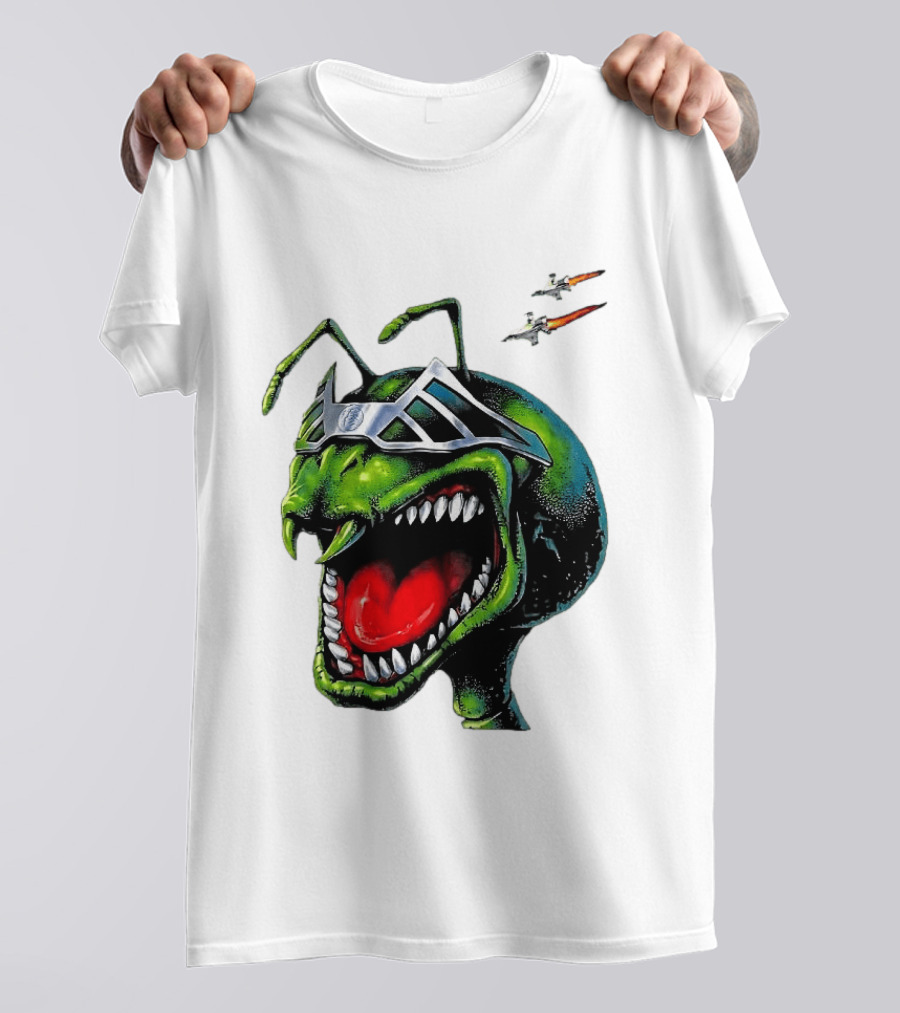 Hellstar Anthony Edwards Ant Man Alien Creature With Sunglasses And Spacecrafts T-Shirt