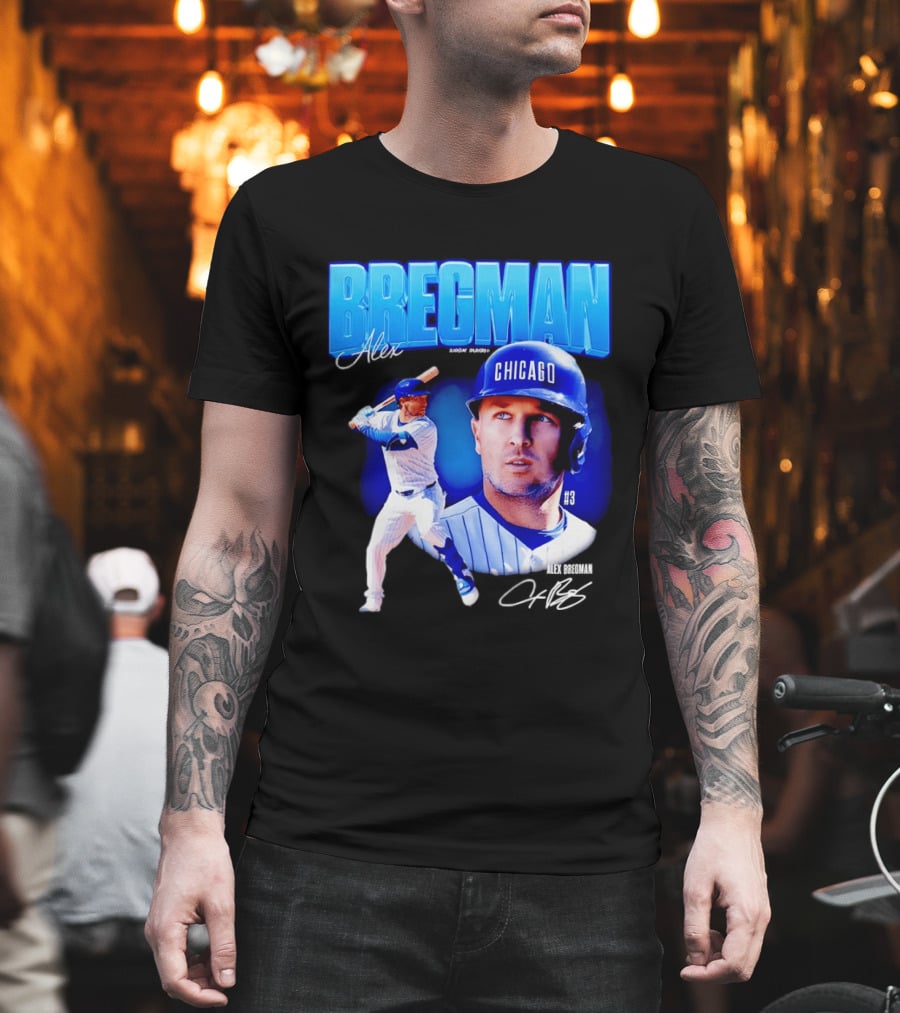 Bregman Alex Chicago #3 Baseball MLB T-Shirt