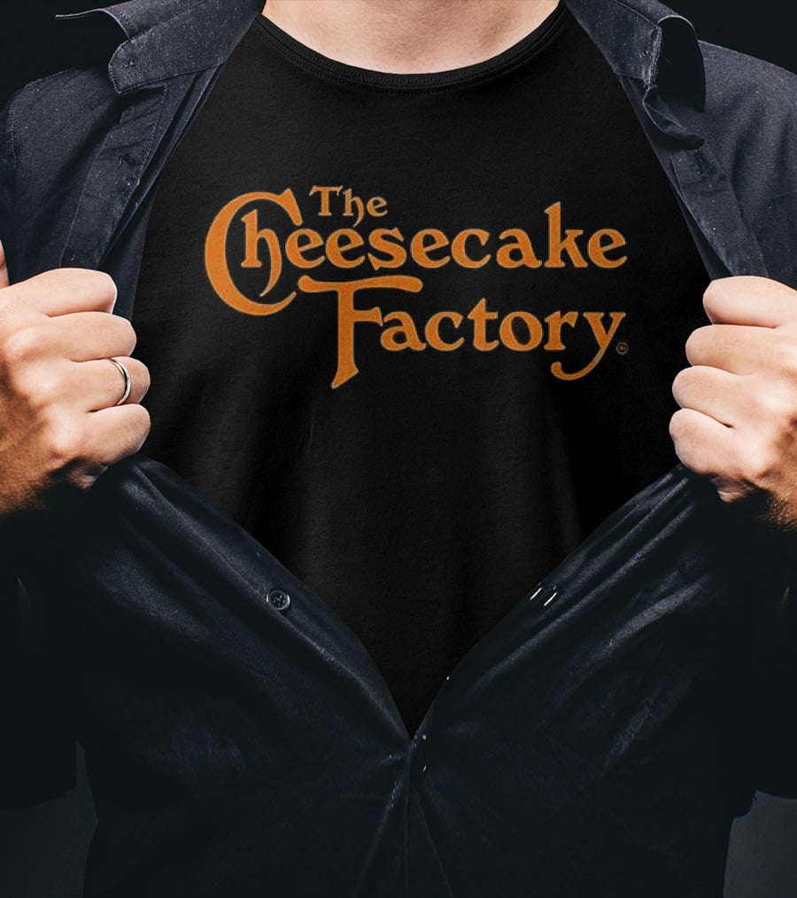The Cheesecake Factory Vintage Script Branding T-Shirt