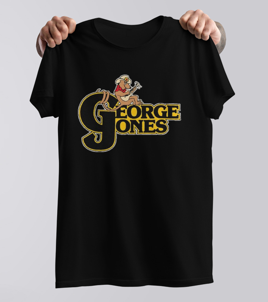 George Jones Possum Playing Guitar T-Shirt