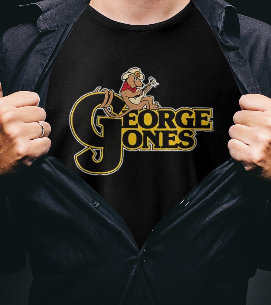 George Jones Possum Playing Guitar T-Shirt