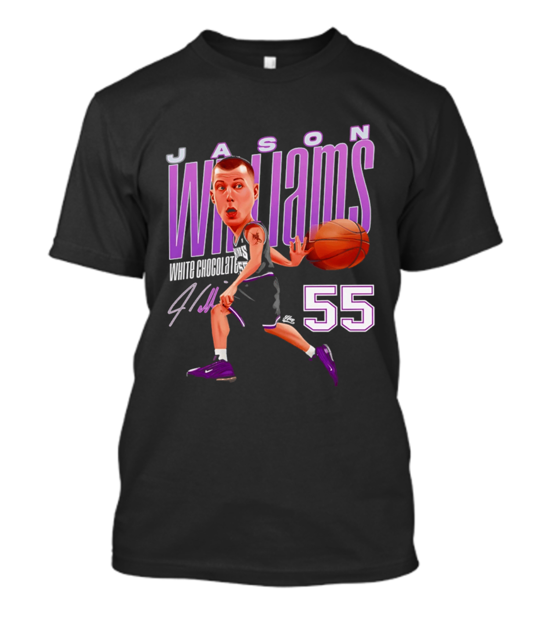 Jason Williams White Chocolate Miami Heat J WILL 55 T-Shirt