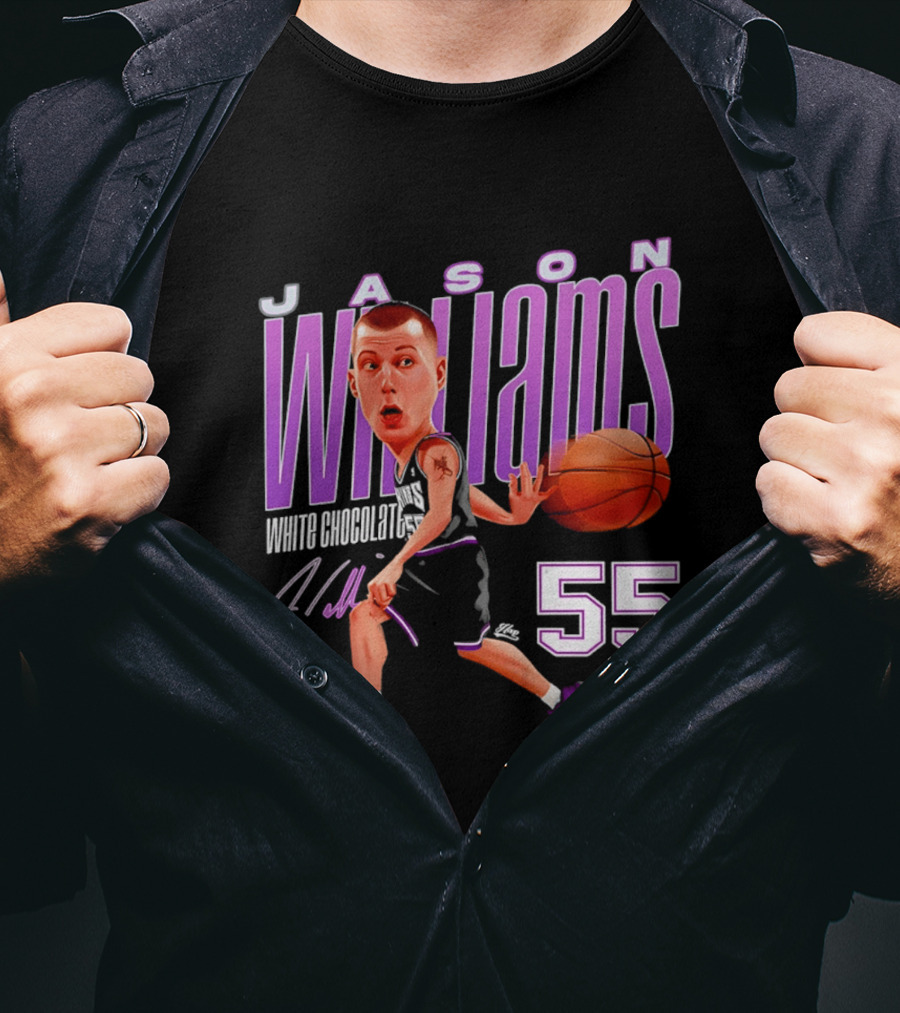 Jason Williams White Chocolate Miami Heat J WILL 55 T-Shirt