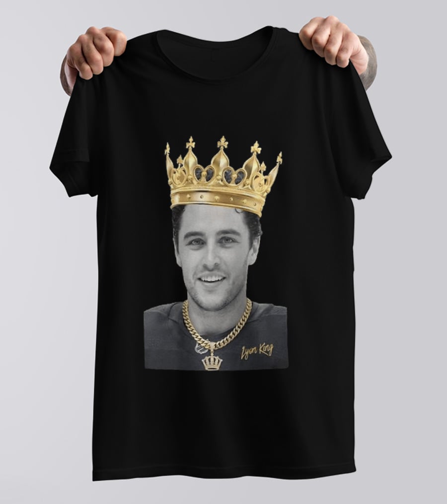 Lyon King Crowned Alex Lyon Buffalo Sabres Hockey T-Shirt