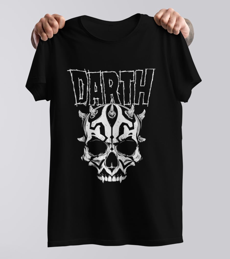 Darth Maul Of Cain Skull T-Shirt
