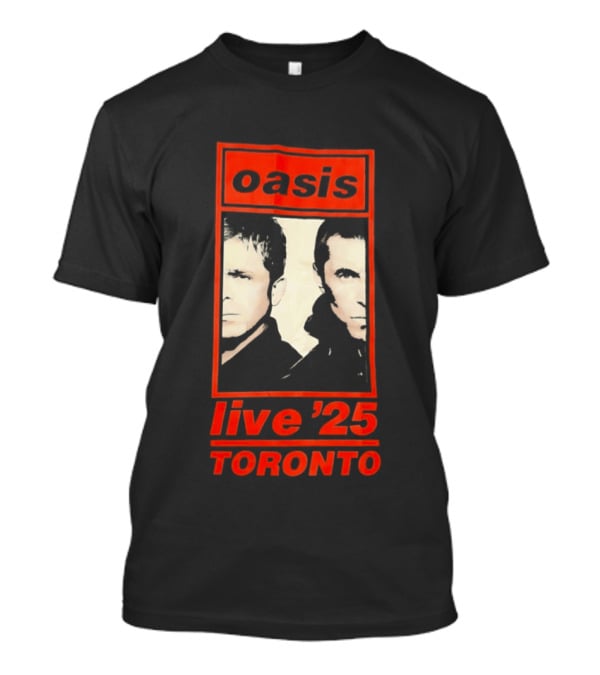 Oasis Live '25 Toronto Concert Event T-Shirt