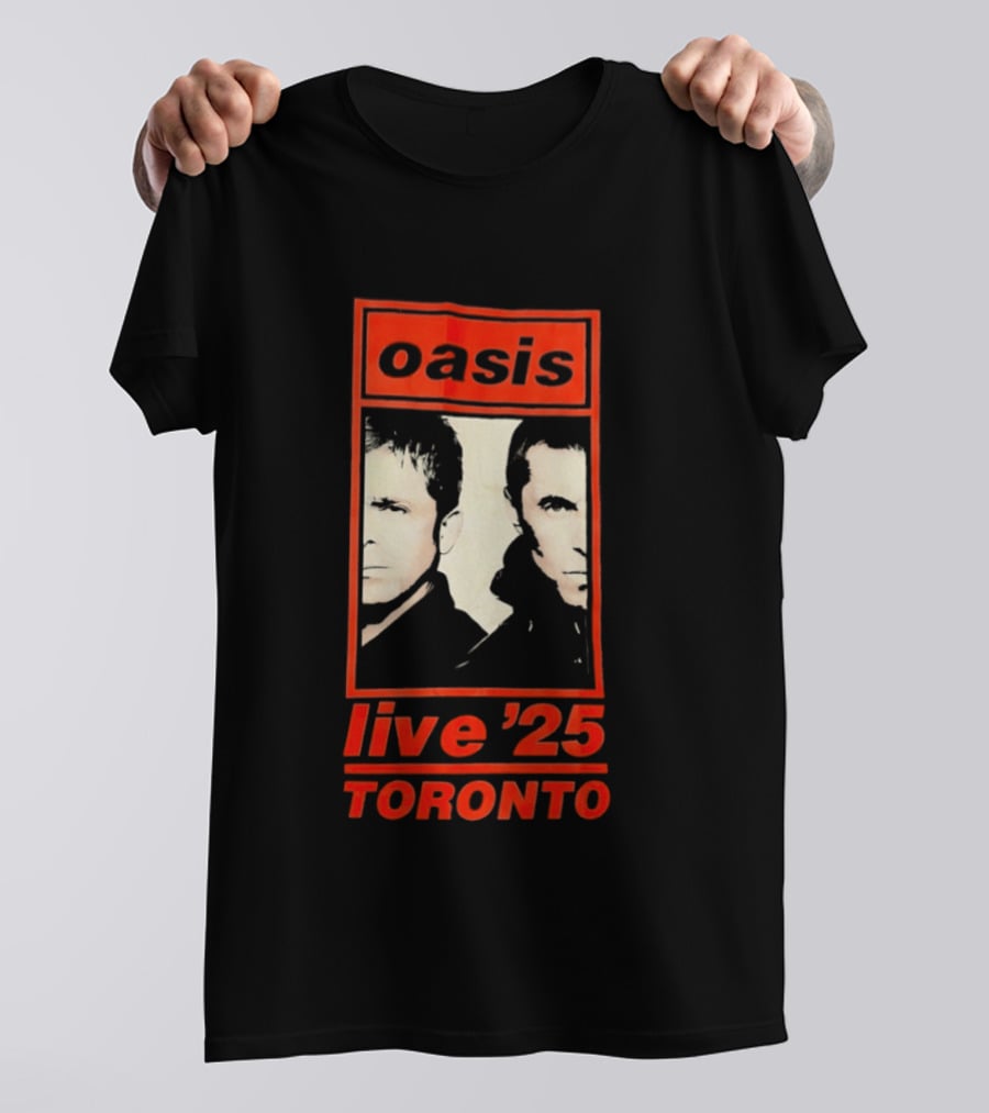 Oasis Live '25 Toronto Concert Event T-Shirt