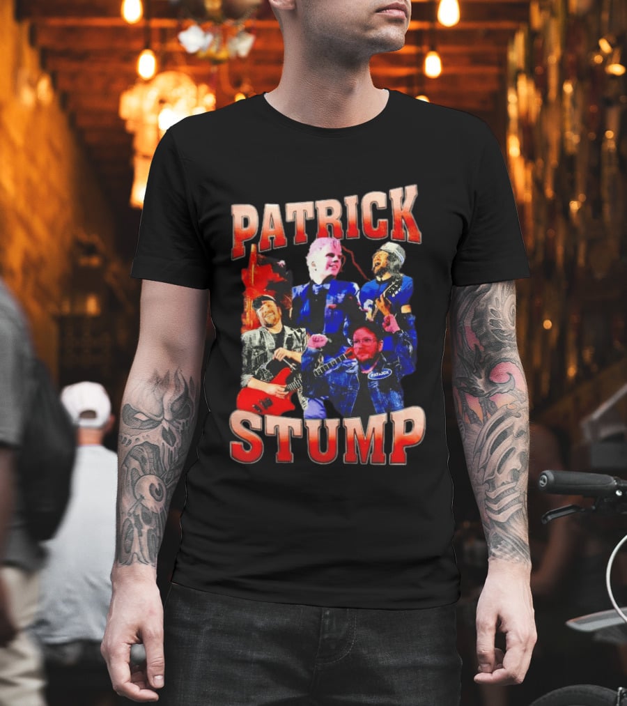 Patrick Stump Stage Performance Montage T-Shirt