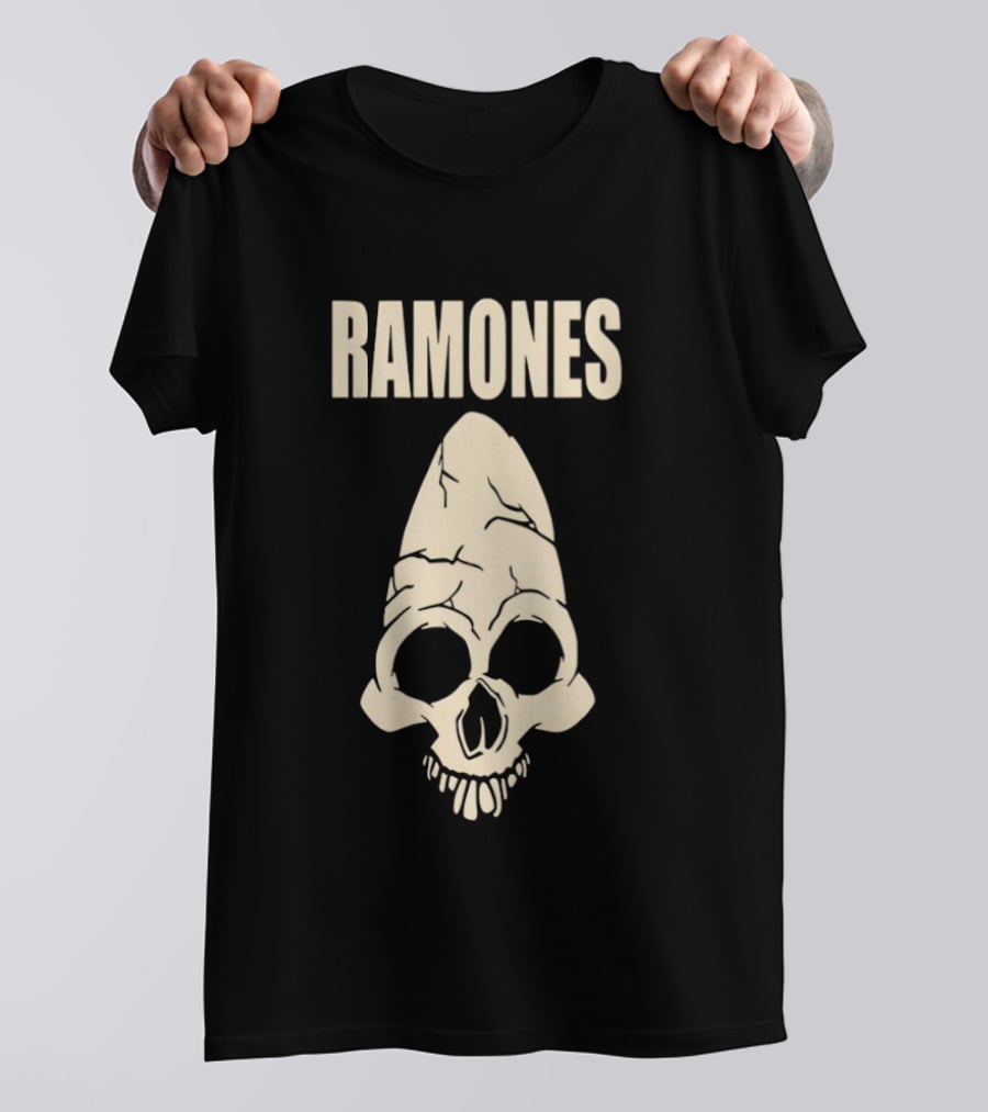 Ramones Skull CM Punk T-Shirt