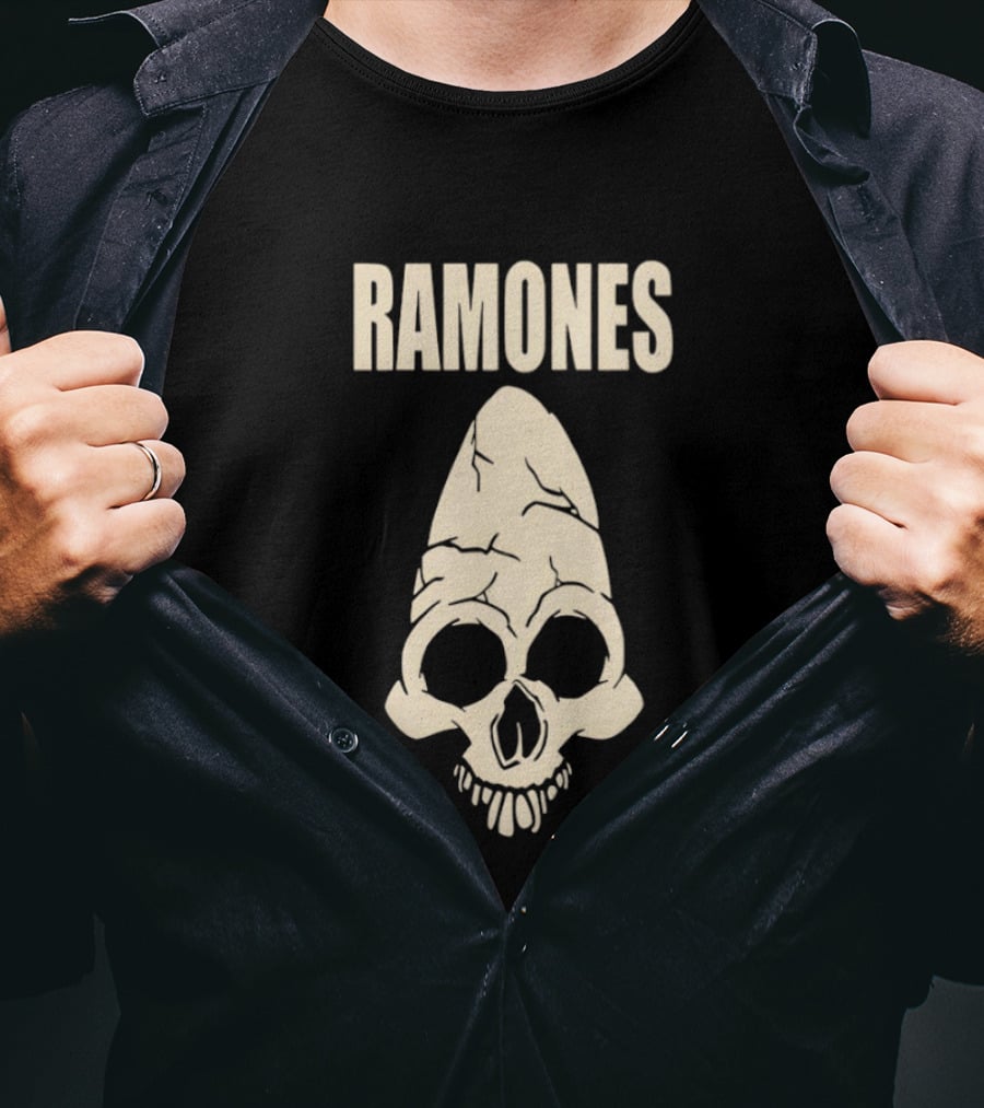 Ramones Skull CM Punk T-Shirt
