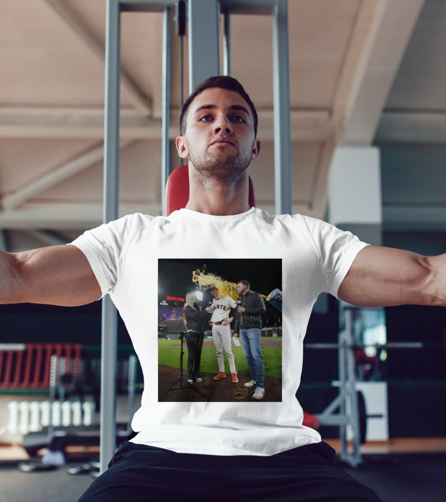 Daniel Susac Interview Oracle Park San Francisco Giants Celebration Moment T-Shirt
