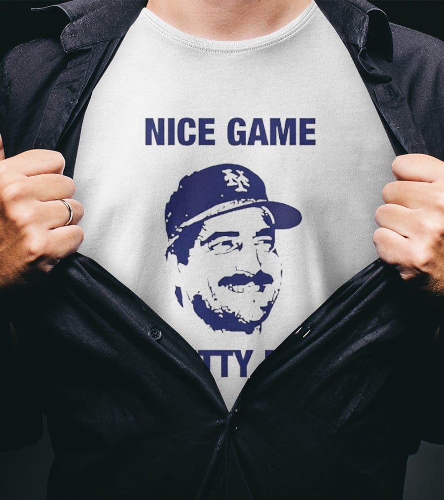 Nice Game Pretty Boy Keith Hernandez New York Mets Villain Line T-Shirt