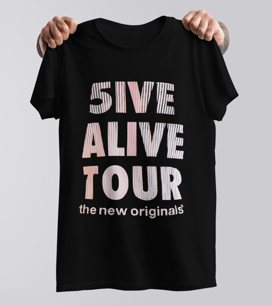 5ive Alive Tour The New Originals T-Shirt
