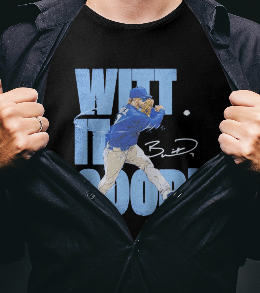 Bobby Witt Jr Kansas City Royals Witt It Good Celebrating Baseball Excellence T-Shirt