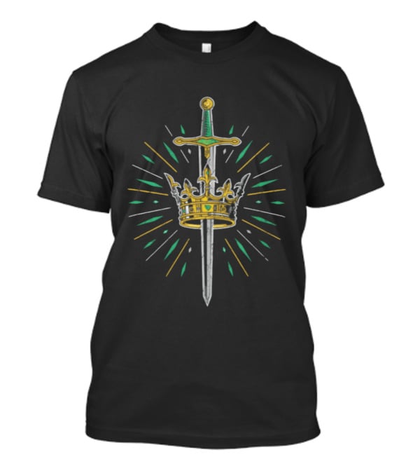 Callum Newman Sword Crown Emblem Prince T-Shirt