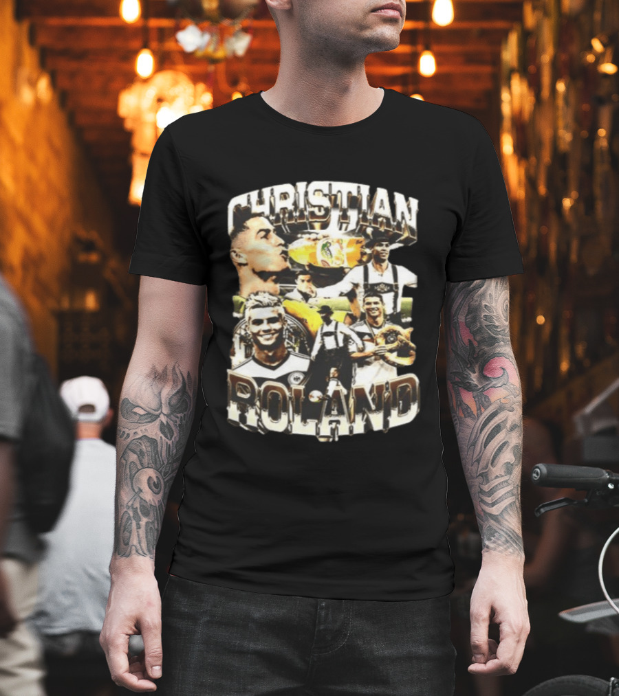 Christian Roland German Culture Beer Oktoberfest Soccer T-Shirt