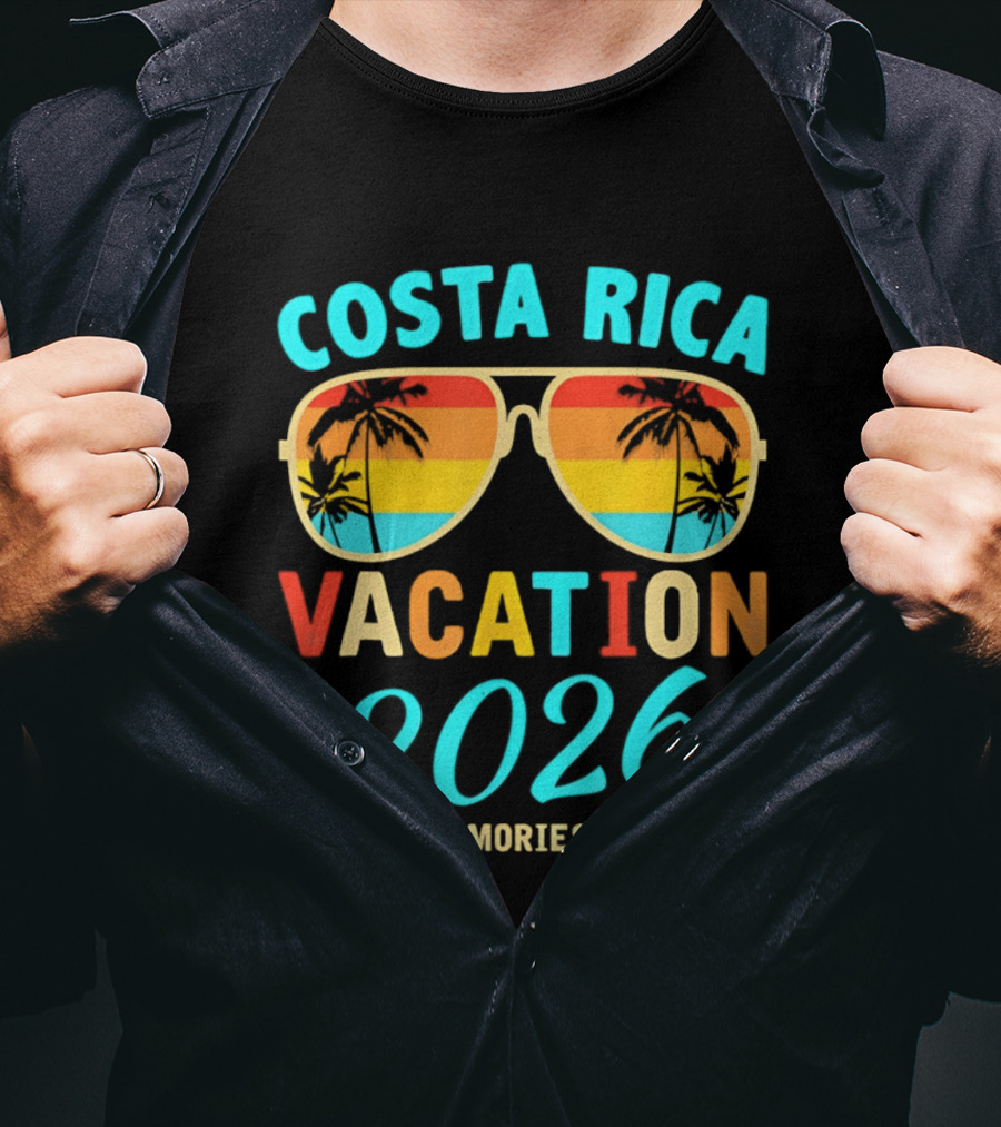 Costa Rica Vacation 2026 Making Memories Together T-Shirt