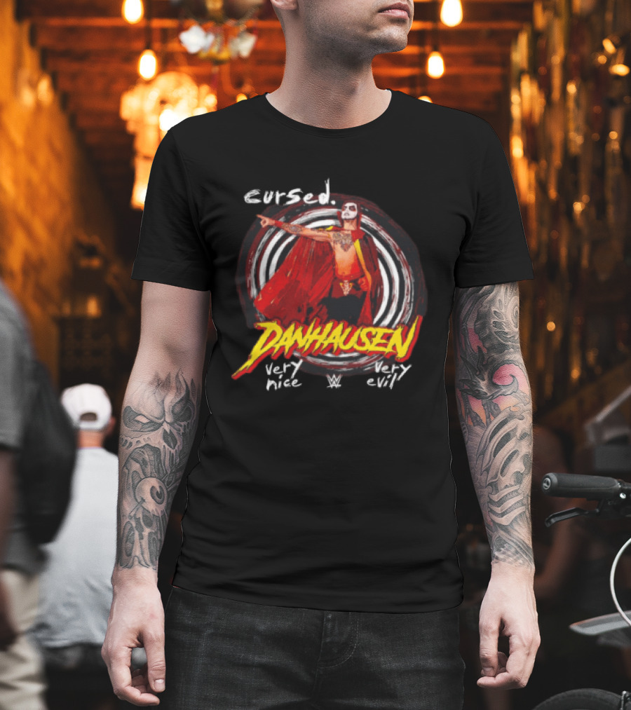Cursed Danhausen WWE Very Nice Very Evil T-Shirt