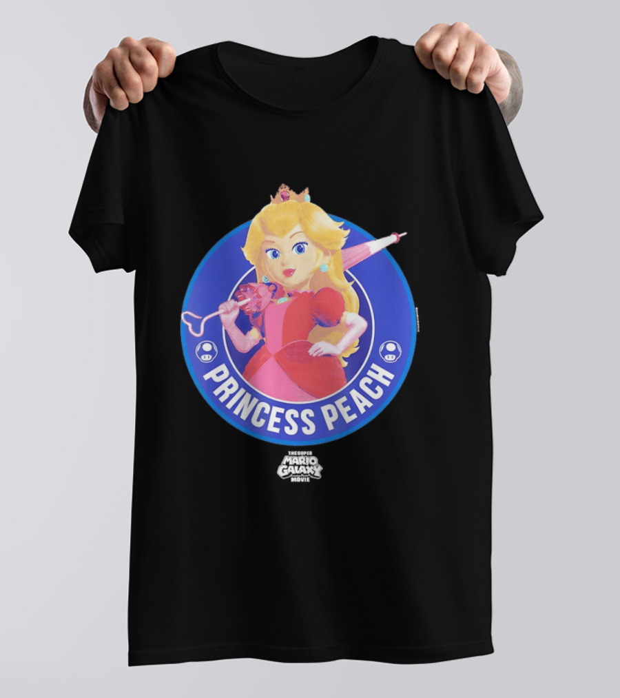 Princess Peach Super Mario Galaxy Movie Adventure T-Shirt