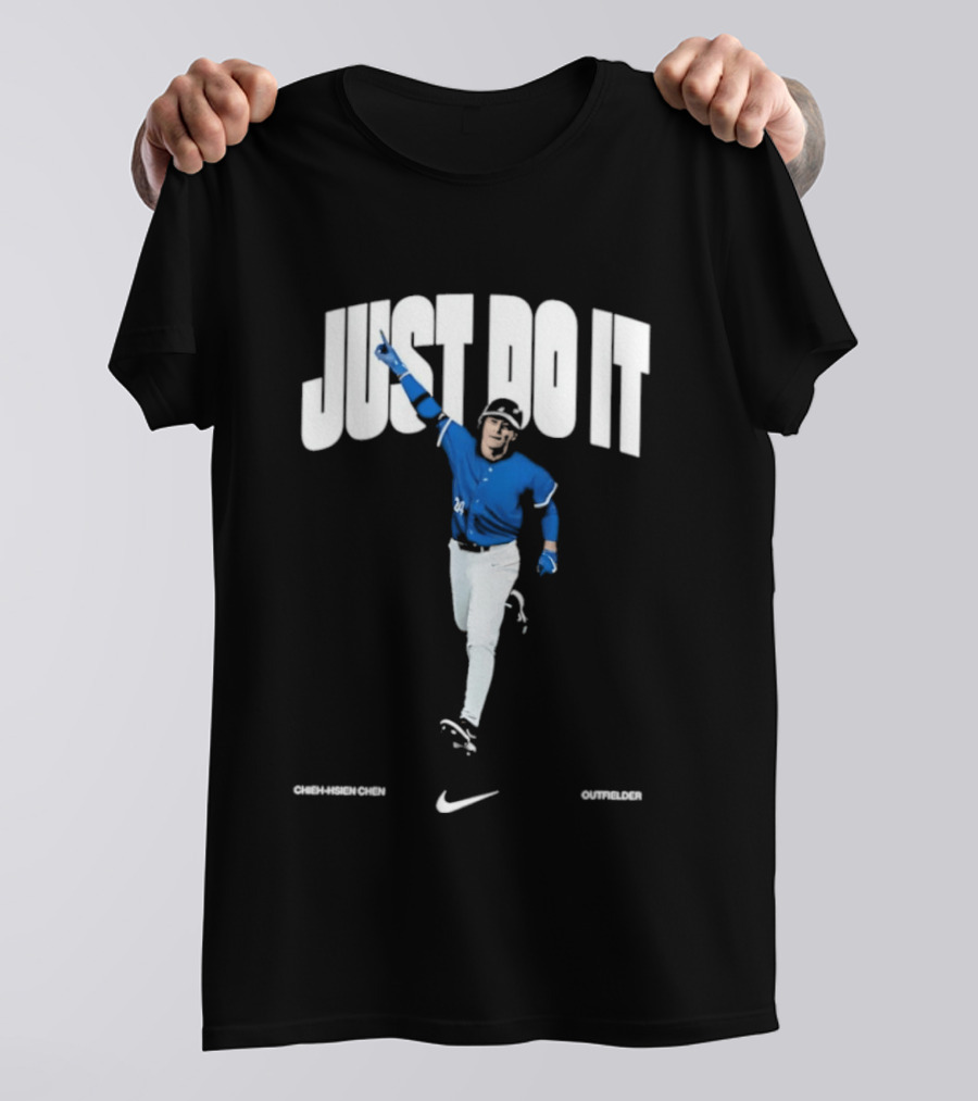 Just Do It Nike Baseball Chieh Hsien Chen Outfielder T-Shirt