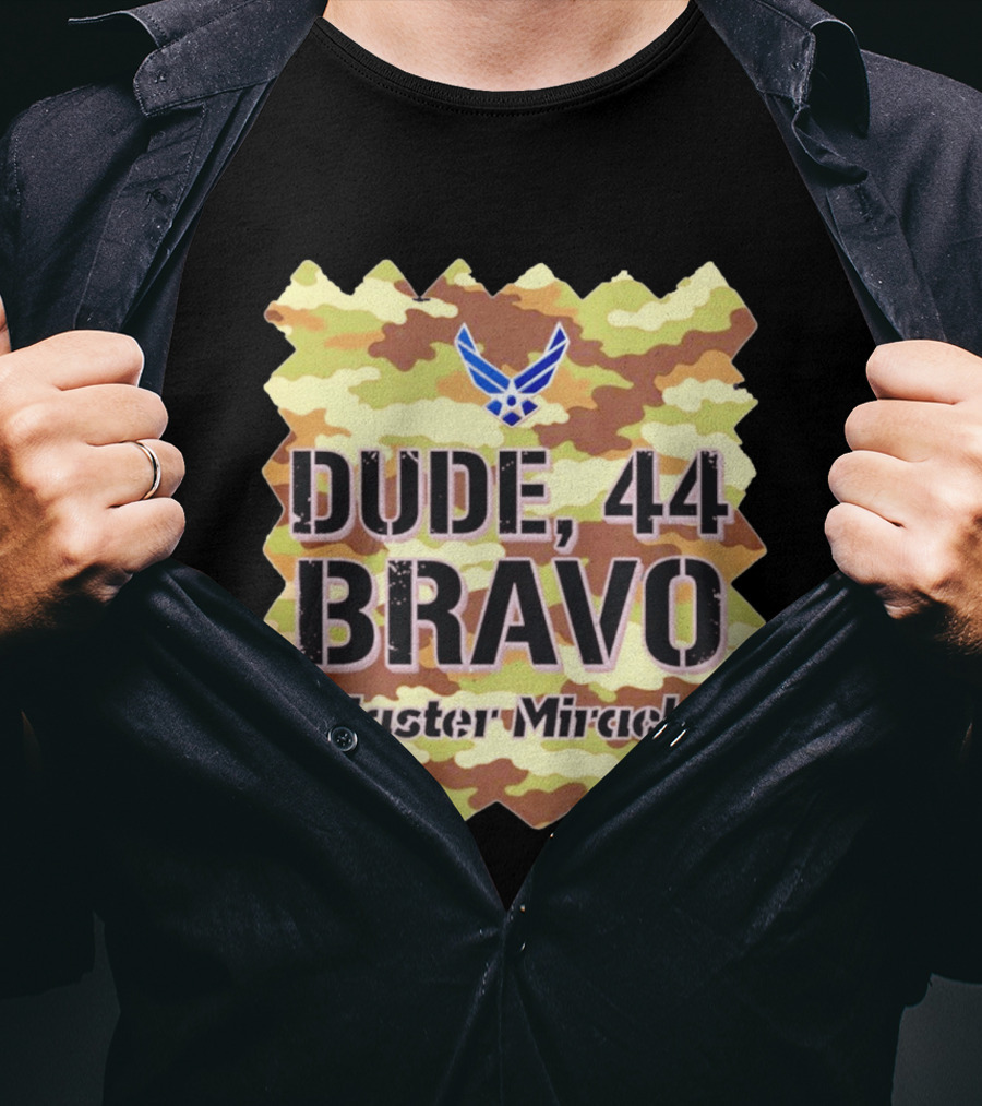 Dude 44 Bravo Easter Miracle Camouflage Troop T-Shirt
