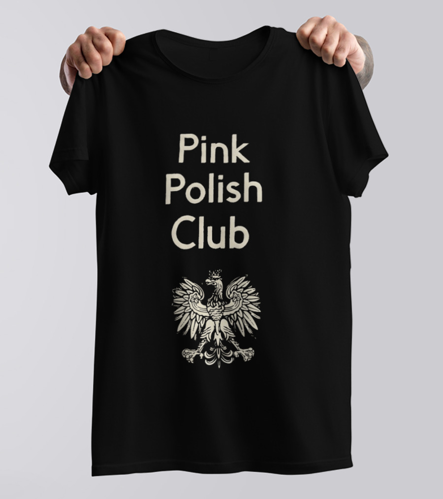 Pink Polish Club Poland Coat Of Arms Icon Eagle T-Shirt