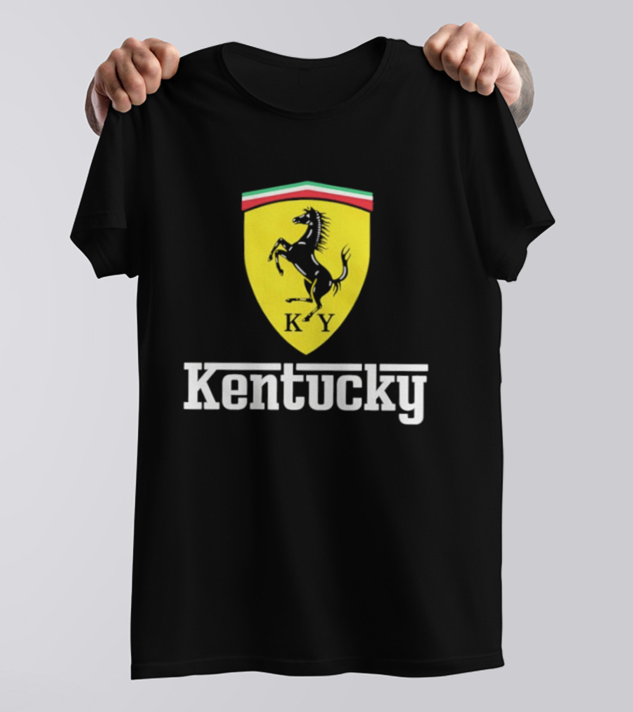 Kentucky Horsepower Ferrari T-Shirt