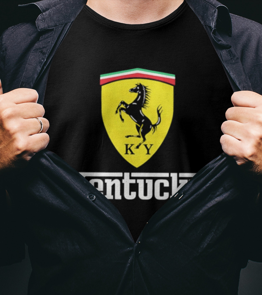 Kentucky Horsepower Ferrari T-Shirt