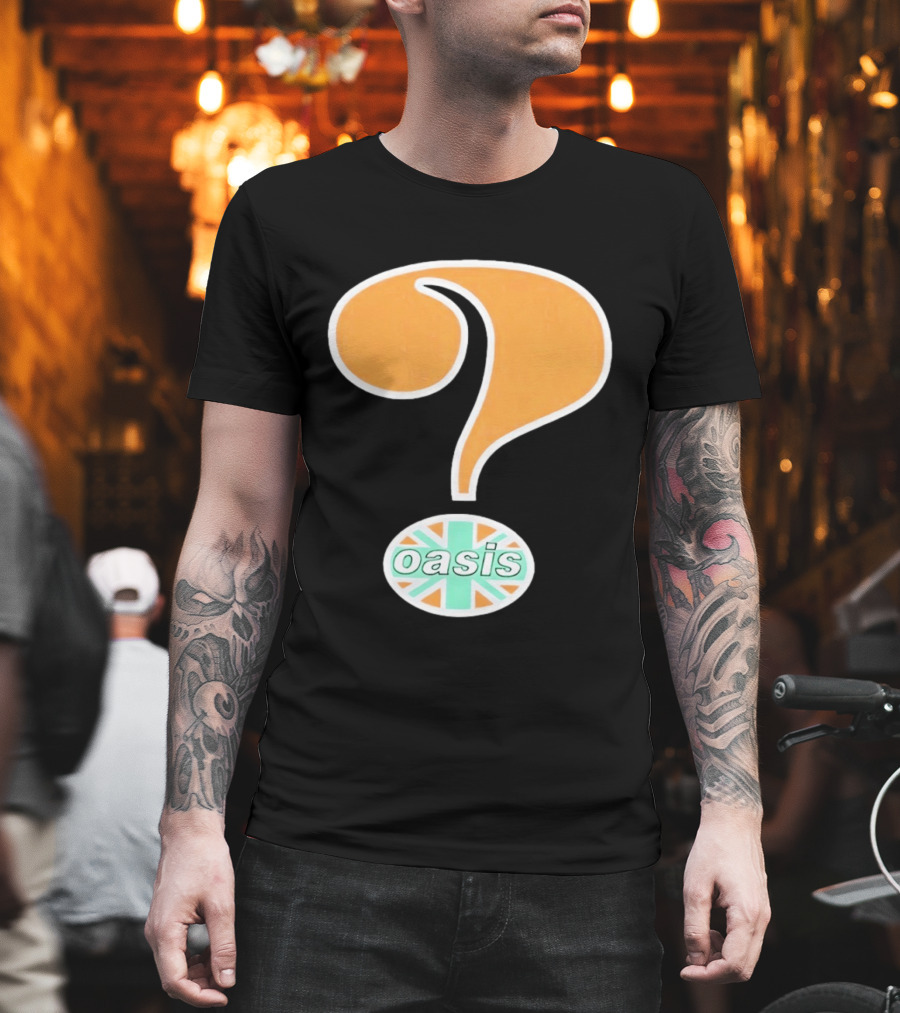 Pleasures Oasis Question Mark Union Jack T-Shirt