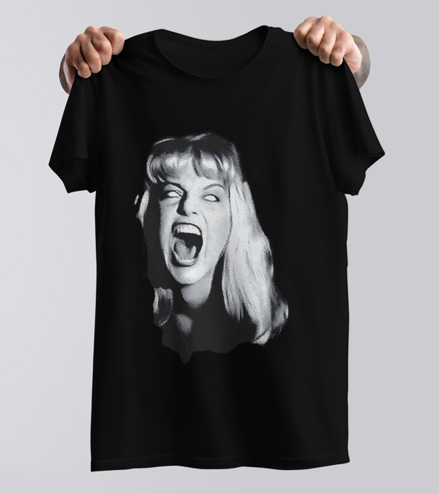 Laura Palmer Scream Twin Peaks Horror T-Shirt