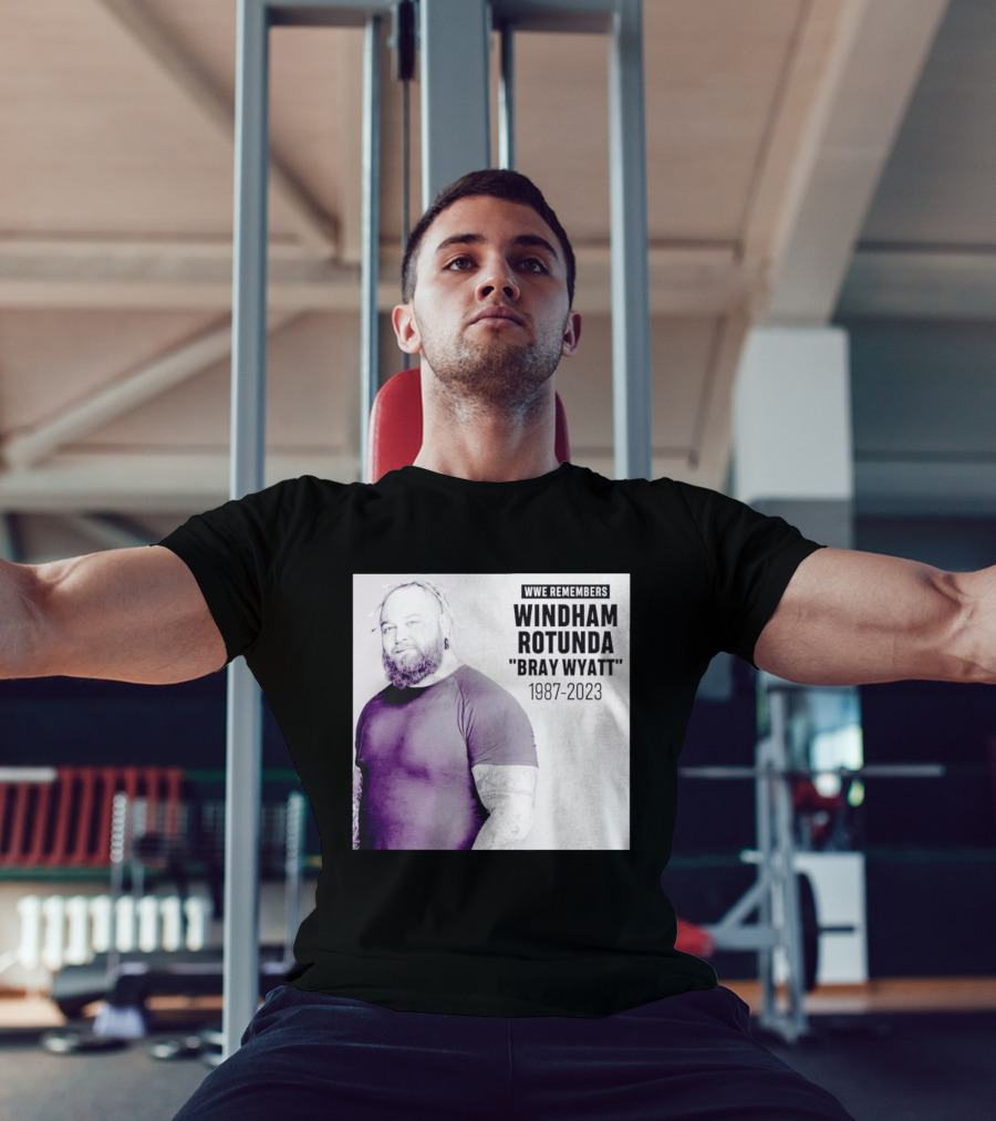 WWE Remembers Windham Rotunda Bray Wyatt 1987 2023 T-Shirt