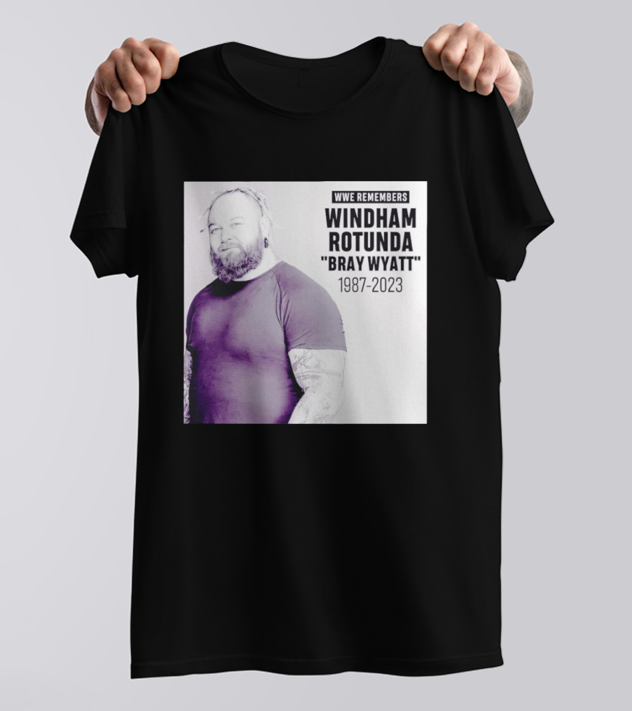 WWE Remembers Windham Rotunda Bray Wyatt 1987 2023 T-Shirt