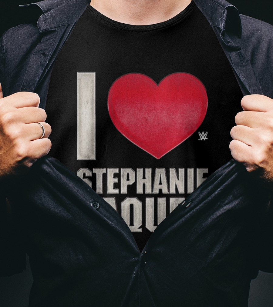 I Heart Stephanie Vaquer Enthusiast Passion W Red Heart T-Shirt