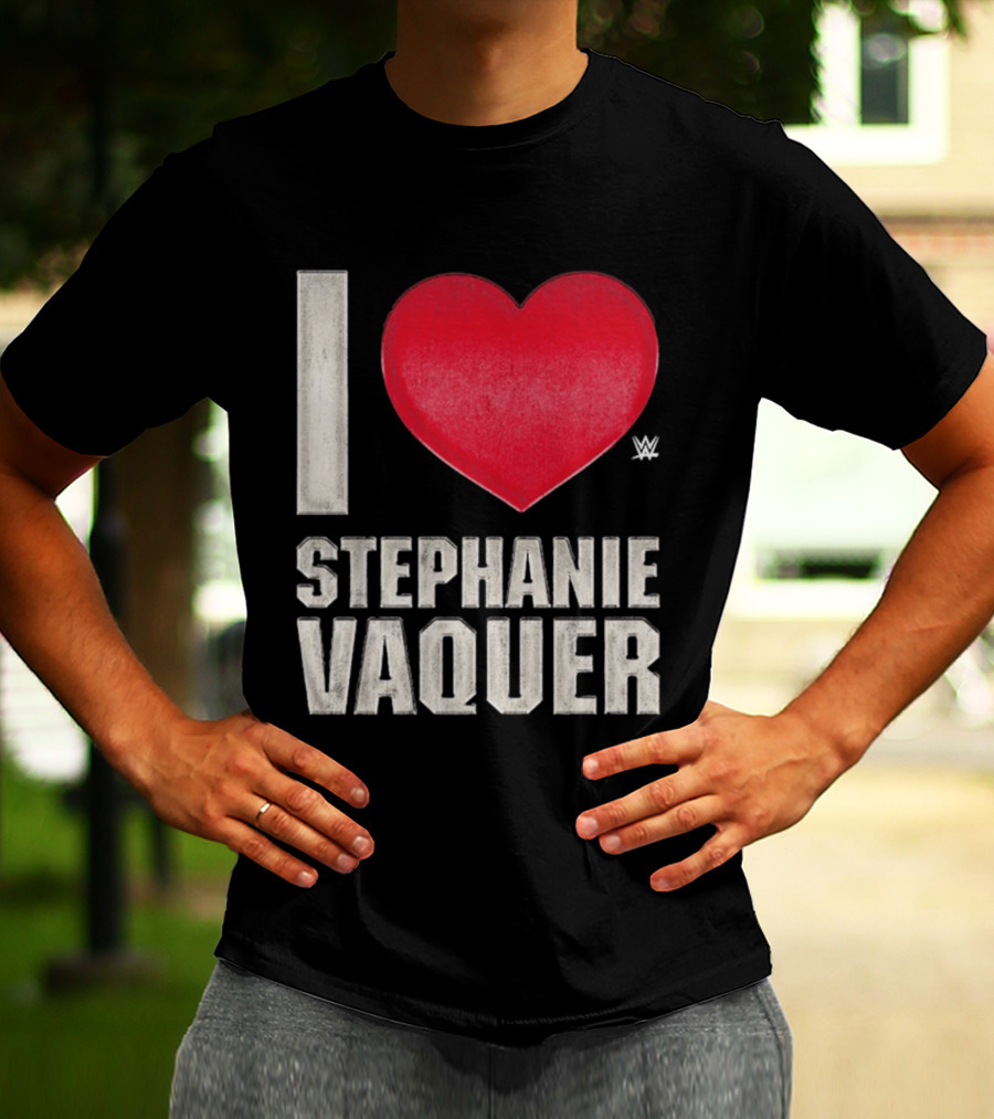 I Heart Stephanie Vaquer Enthusiast Passion W Red Heart T-Shirt