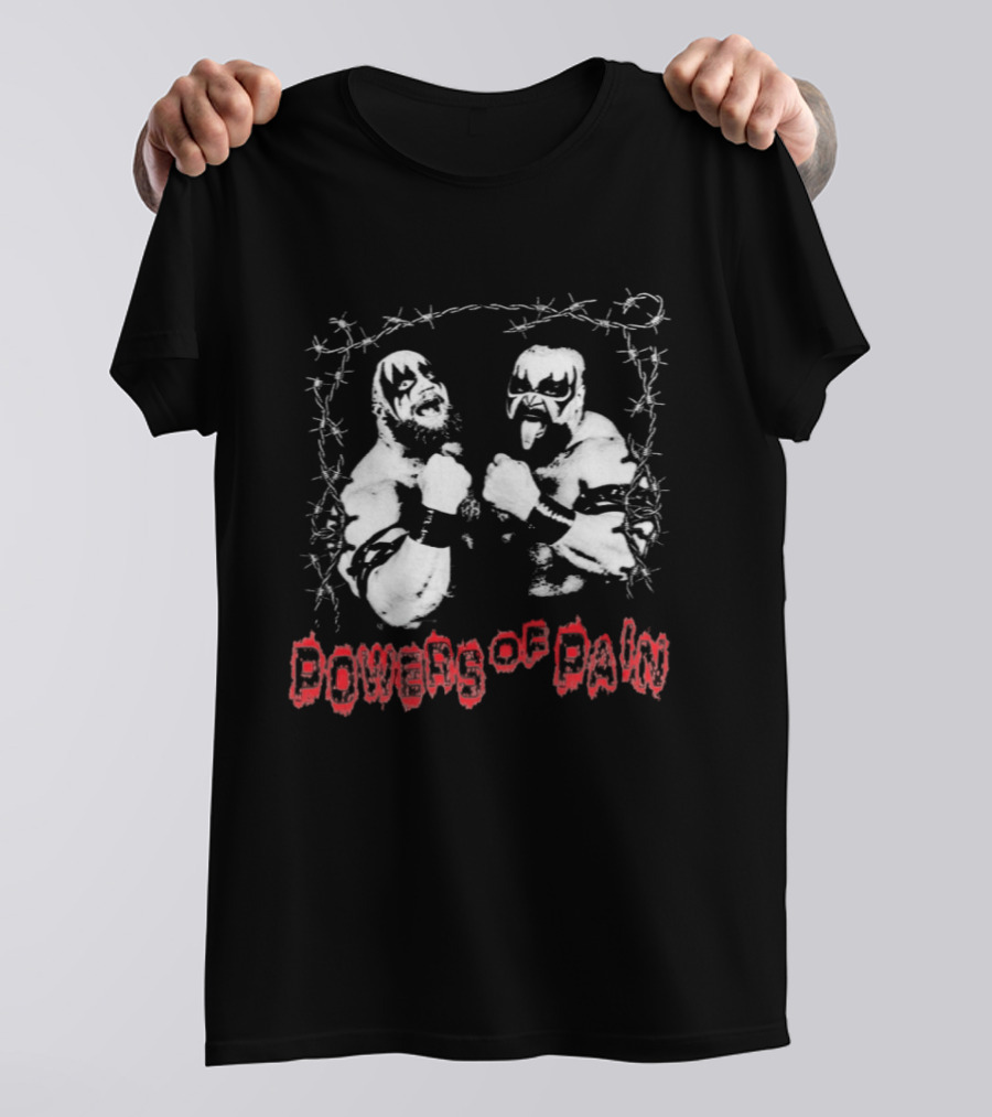 Warlord Barbarian Powers Of Pain Wrestling T-Shirt