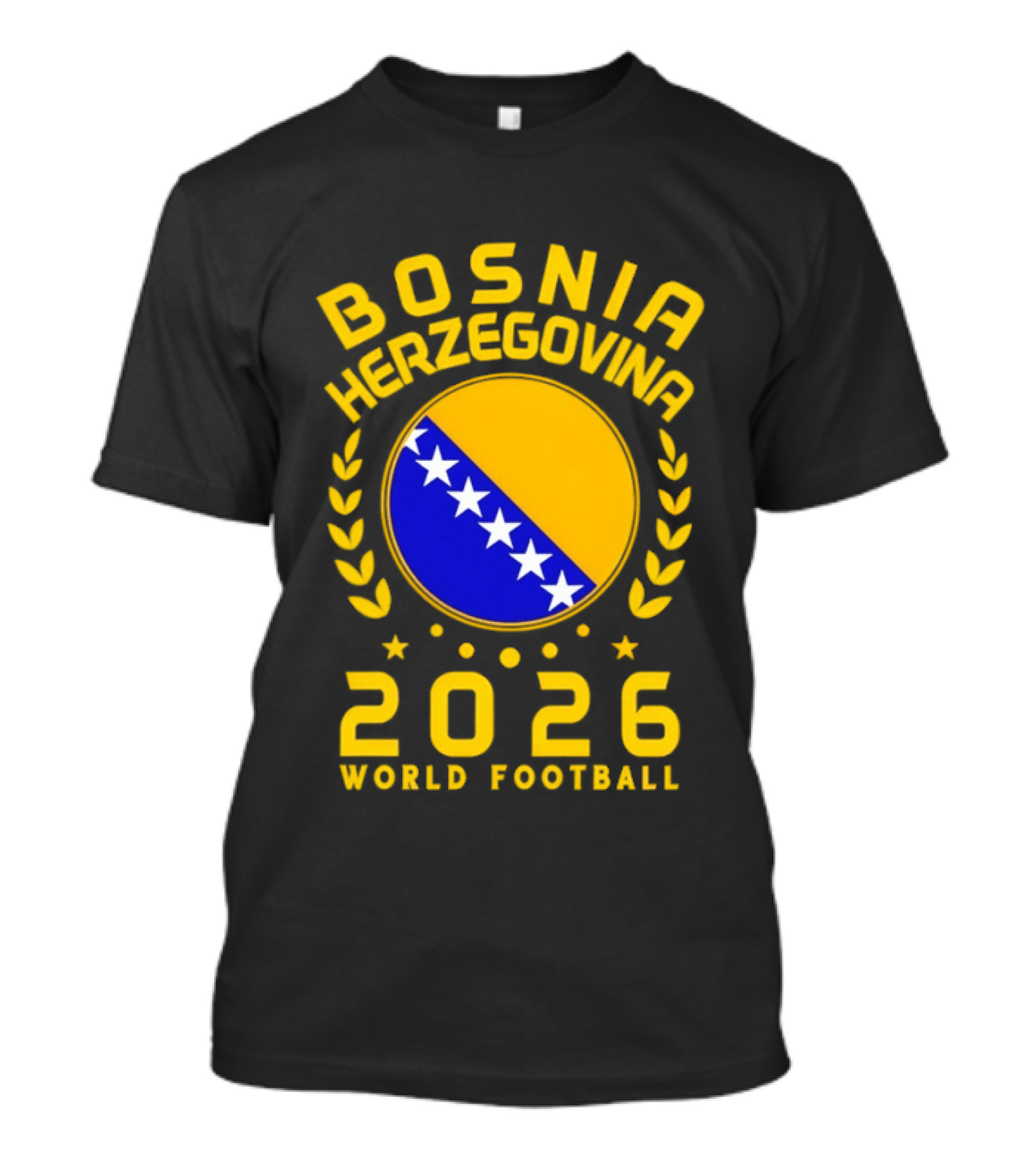 Bosnia Herzegovina World Football 2026 Supporter T-Shirt