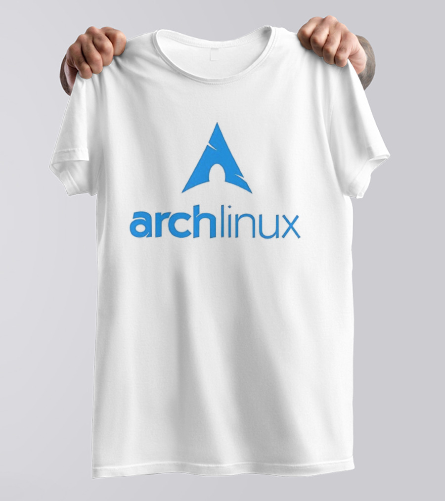 Arch Linux Blue A T-Shirt